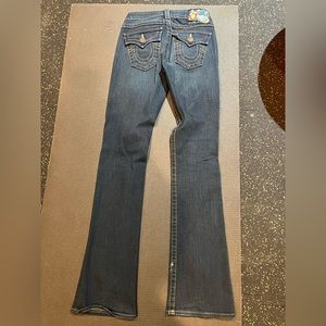 True Religion boot cut jeans 25